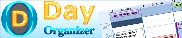 Screenshots - Day Organizer software (freeware - kostenlos)